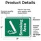 Signmission Smoking Area, 7 in W x Rectangle, Vinyl Decal OS-2PACK-MISC-D-57-L-19516 - alternate 6